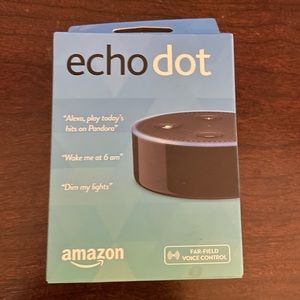 NEW Amazon Echo Dot 2nd Generation. Box unopened